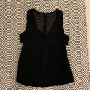Zara black top - size small